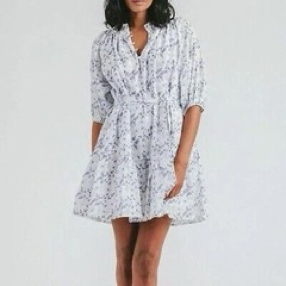 Cleobella Nevah Mini Dress in Killarney Print - Picture 1 of 5